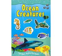 Ocean Creatures, Sticker Activity Book