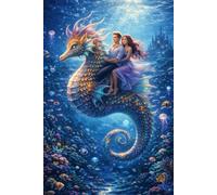 Ocean Dream Seahorse Notebook: Magical Fantasy Journal with Enchanted Underwater Art, A Dreamy Lined Notebook Inspired by Love