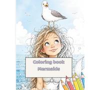 Ocean Dreams: A Mermaid Coloring Book for Adults and Teens | 20 Magical Coloring Page