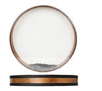 Ocean Drum 16/18/20/22 Inch Tambourine Waves Sound Ocean Hand Drum Percussion Instrument Wave Bead Drums(20 inch/50.5cm)