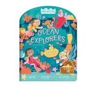 Ocean Explorers | Fold-Out Concertina Flap Book | Children’s Ocean Adventure with 24 Lift-the-Flaps | Fun Facts About Whales, Crabs, Squids & Seals | Ages 3+ (Fold-Out Fun!)
