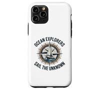 Ocean Explorers Sail The Unknown Captain Sailor Case for iPhone 11 Pro