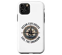 Ocean Explorers Sail The Unknown Captain Sailor Case for iPhone 11 Pro