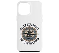 Ocean Explorers Sail The Unknown Captain Sailor Case for iPhone 13 Pro Max