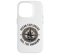 Ocean Explorers Sail The Unknown Captain Sailor Case for iPhone 14 Pro