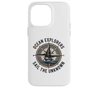 Ocean Explorers Sail The Unknown Captain Sailor Case for iPhone 14 Pro Max