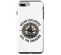 Ocean Explorers Sail The Unknown Captain Sailor Case for iPhone 7 Plus/8 Plus