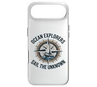 Ocean Explorers Sail The Unknown Captain Sailor Case for iPhone Air