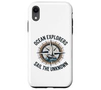 Ocean Explorers Sail The Unknown Captain Sailor Case for iPhone XR