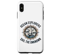 Ocean Explorers Sail The Unknown Captain Sailor Case for iPhone XS Max
