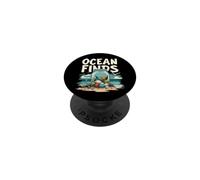 Ocean Finds Sea Sea Shells Explorer PopSockets Adhesive PopGrip