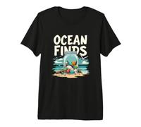Ocean Finds Sea Sea Shells Explorer Premium T-Shirt