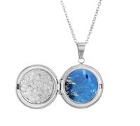 Ocean Fish Diving Science Nature Picture Locket Necklace Hold Picture Jewelry Birthday Gift