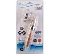 Ocean-Flo 3 Way Function Negative Ion Health Spa Ionic Filtration Shower Head Water Saving Increased High Water Pressure Dry Skin Hair Universal Replacement Shower Head SHD-2006