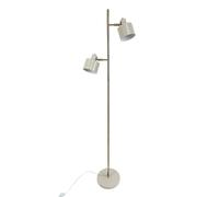 Dyberg Larsen Ocean floor lamp, beige, height 160 cm, metal