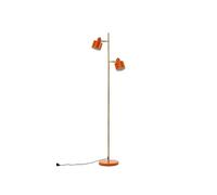 Ocean Floor Lamp Orange/ Brass