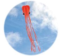Ocean Flyers - Octofoil Kite - Neon Orange