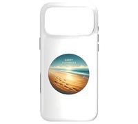 Ocean Footprints At Dawn, Coastal Path To Deep Calm Serenity Case for iPhone 17 Pro Max