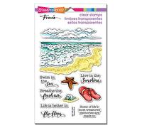 Ocean Frames Perfectly Clear Stamps Set