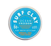 Ocean Freedom Surf Clay Mineral Zinc Sun Cream Spf 50+ Tin 50G In Blue Blue 50g