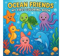Ocean Friends A Coloring Book for Kids