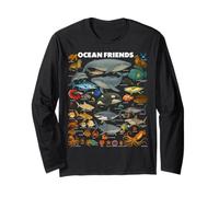 Ocean Friends: Amazing Sea Life for Kids from Tiny to Giant Long Sleeve T-Shirt