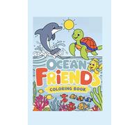 Ocean friends: Coloring book