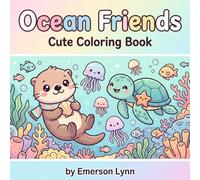 Ocean Friends: Cute Coloring book