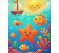 Ocean Friends Notebook | Cuaderno con Rayas de Animales del Mar: Vibrant Sea Animals Cover | Cuaderno con Portada Marina Colorida | Ideal for Writing & School Notes