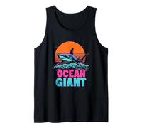 Ocean Giant Retro Shark Tank Top