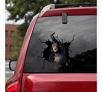 Ocean Gift Monkey Car Decals, Wild Animals Car Stickers Pack of 2 - Realistic Monkey Stickers for Car Windows, Walls Series 3 Size 10" x 10"