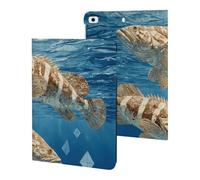Ocean Grouper Fish Seabed Case Compatible with iPad 10th (10.9in) iPad 9th / 8th / 7th Generation (2021/2020/2019)