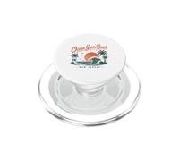 Ocean Grove Beach New Jersey Sunset Wave PopSockets PopGrip for MagSafe