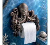 Ocean Guardians Octopus Toilet Paper Holder Wall Mount
