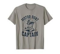 Ocean Harbor Motor Boat Captain Nautical Skipper T-Shirt