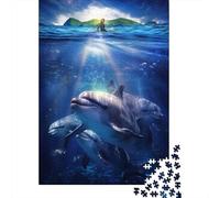 Ocean Harmony 1000 Piece Jigsaw Puzzle, 52x38cm/1000pcs, for Adults, Fresh Winter Hobby, Quiet Evening Activity And A Fresh Start