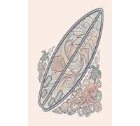 Ocean Harmony: Colorful Sea Life Surfboard Journal | Lined Notebook for Ocean Lovers, Surfers, and Mindfulness Tracking (Surfing and Ocean Therapy)