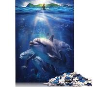 Ocean Harmony Jigsaw Puzzles Puzzles for Adults Kids. 1000 Pieces Great Gifts Challenge Toy Educational Game Home Decoration for Adults& Kids Age 14 Years Up 1000pcs (75x50cm)