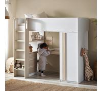 Ocean Highsleeper Bed - White