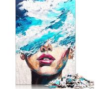 Ocean Hope Puzzle Relax Challenge Toy Premium Cardboard Jigsaw Puzzle for Adult Children 1000pcs (75x50cm)