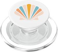 Ocean humor minimalist shells Simple Seashell PopSockets PopGrip for MagSafe