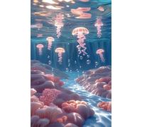 Ocean Jellyfish 2000 Piece Jigsaw Puzzles for Adults Colourful Fun Challenging & Brainteasing Educational Learning Gift Present for Children Boys Girls 2000 Piece Puzzle for Adults