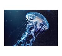 Ocean Jellyfish Jigsaw Puzzles for Adults 500 Pieces Educational Toys Challenging Game 500 Piece Puzzles for Adults for The Whole for Women Gifts for Men