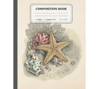 Ocean Jewels | Classic Starfish Writing Notebook | College Ruled Journal for Study & Reflection: A serene companion for mindful notes and creative ideas