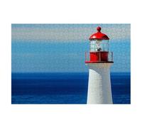Ocean Jigsaw Puzzles for Adults 2000 Piece Jigsaw Puzzles for Adults Lighthouse 99x70cm, Classic Educational Games Decompression, Challenging Game for Families Beautiful Home Decor Gifts for Men L-89