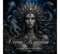 Ocean Kingdom: An Adult Coloring Book Featuring Stunning Ocean Wildlife, Intricate Sea Life Designs, and Relaxing Patterns (Kingdom coloring series)