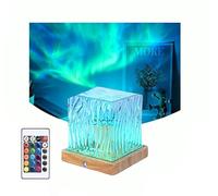 Ocean Lamp Luminorthe Cube Lamp Northern Lights Projector 16 Colors & 30 Modes Wave Night Light for Kids,Cube Northern Projector Lamp for Party/Gaming Room [Energy Class A+++] (Northern Lights)