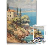 Ocean Landscape Teenagers 1000 Pieces Puzzle Educational Reasoning Skill Game Ideal Thoughtful Gift for All Events Size 50x75cm