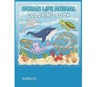 Ocean Life Animal Coloring Book