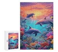 Ocean Life Coral Reef Puzzle 1000 Teile Schwer Puzzle Spielzeug Lernspiel Impossible Herausforderungsspielzeug Für Erwachsene Kinder 300 PCS